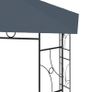 Gazebo 4x3x2.7 m Anthracite 160 g/sq.m Image 5