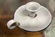 Enamel candle holder