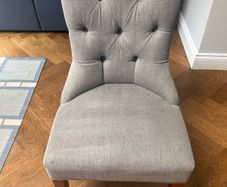 6 Clara Light Grey Dining chairs