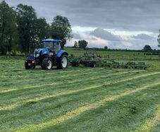 Tedding.Hay.Hay.hayJuly all day drying fast