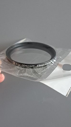 2x K&F 43>46mm Step Up Ring / Adapter