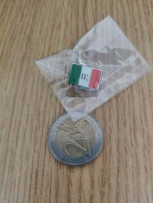 Irish Republic Tricolour badge