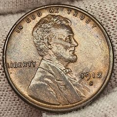 USA United States 1912 S Lincoln Wheat Penny Beautiful Uncirculated