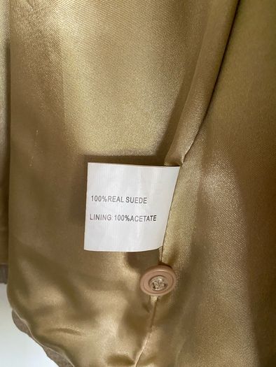 Suede Jacket Size 12-14
