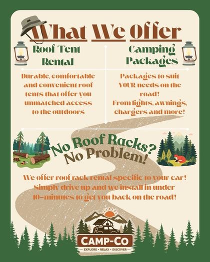 Roof Tent Rental with CampCo