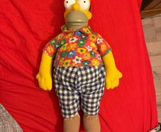 Vintage 1998 Vivid Imaginations The Simpsons Talking Homer Simpson Doll