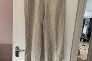 trousers 100% linen vintage y2k