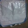 Large blue foldout changing bag Image 5