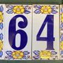 House number tiles - 4 / 6 / 9 Image 4