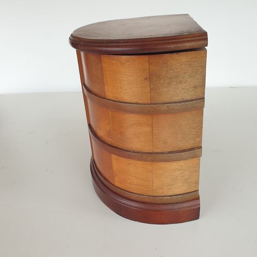Jewellery box Mele design wooden vintage