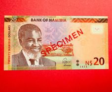 Namibia  20  Dollars  2015  SPECIMEN  Pick 12  ( Uncirculated )