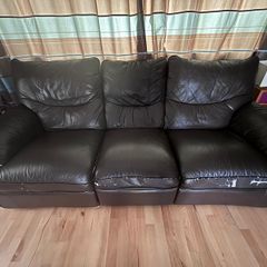 Free 3 Seat recliner sofa