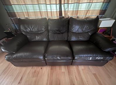 Free 3 Seat recliner sofa