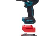 Adapter for Makita 18V Li-ion tools to converts to Lidl Parkside X20V Li-ion battery adapter power tool accessories BL1850B
