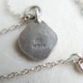 Vintage Sterling Silver .925 Azuni Pendant and Necklace - Full Hallmark length 18" - 3,2g Image 9
