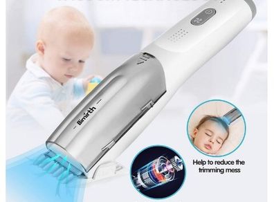 Bimirth Kids Vacuum Hair Trimmer for Baby and Kids
