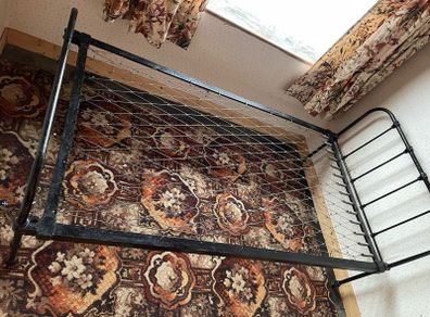 Antique iron bed