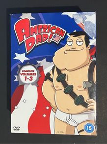 American Dad DVD Television Series. Complete Volumes 1-3 (9 disc)