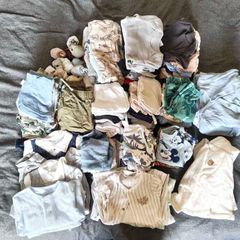 bundle of baby clothes 3-6 Months