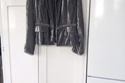 Next Vintage Crushed Velvet Jacket  Silver Grey (14)