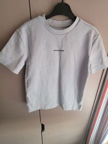 light blue tshirt
