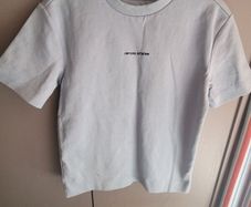 light blue tshirt
