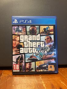 Grand theft auto five PS4 CASE ONLY