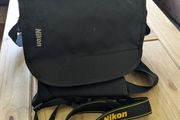 Nikon camera bag and strap