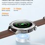 IllumeIdeas Amoled Smart Watch Call Function 2 Strap Image 8