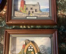 Model buildings box framed free postage