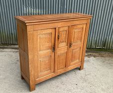 Early 20th Century Arts and Crafts Oak Cabinet - Warehouse and Showroom Open Saturday 12th September 12 til 4pm Eircode R95T227
