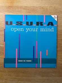 U.S.U.R.A - Open Your Mind - 12" Vinyl Maxi-Single - 1992 Airplay Records