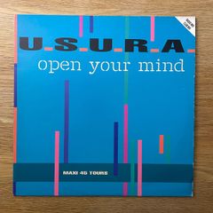 U.S.U.R.A - Open Your Mind - 12" Vinyl Maxi-Single - 1992 Airplay Records