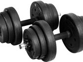 Dumbbells Set Of 2 Plastic in Total 20 Kg - Free Delivery Nationwide