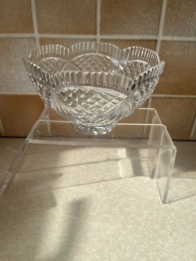 Tipperary Crystal Center Piece Fruit Footed Bowl