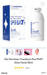 Ole Henriksen Transform Plus PHAT Glow Facial 50ml