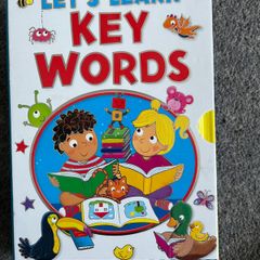 Lets Learn large print 4 hardback book box set excellent condition