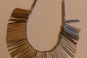 Silvertone Tassel Necklace