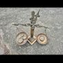 vintage or antique solid brass apothecary or postal beam balance scale Image 2