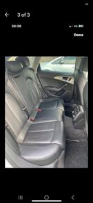audi a6 breaking leather seats