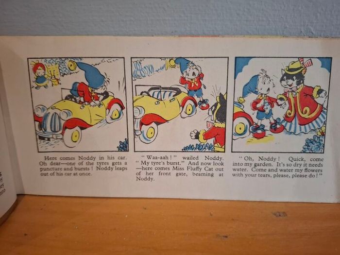 Noddy cartoon book