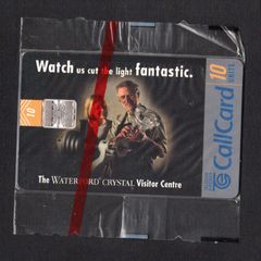 1999 Ireland 10 unit Waterford Crystal visitor centre (Schlumberger SC7) Call Card Mint in packaging
