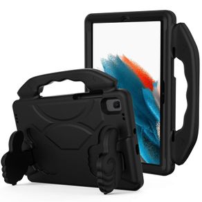 For Samsung Galaxy Tab A8 10.5 2021 Kids Friendly Case Shockproof Cover With Thumbs Up - Black