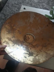 Large glass bowl