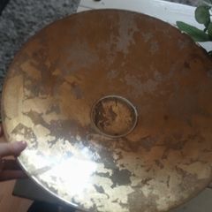 Large glass bowl