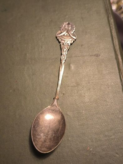 vintage silver plate spun