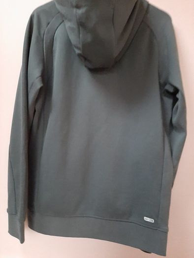 New dark grey hoodie tag attached