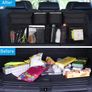 Car Boot Organiser Waterproof Kick Mats Car Organiser Seat Back Protectors, Multi-Pocket Children's Travel Storage Image 2