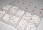 500 pcs Fake Nails - White French Tips