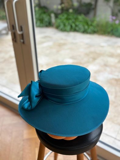 Headways Design for Coterie Teal Occasion Hat